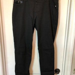 Women’s Reign sequin trimmed jeans